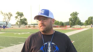 OZone Marionville head coach Paden Grubbs discusses upcoming season [upl. by Alyled]