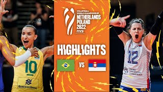 🇧🇷 BRA vs 🇷🇸 SRB  Highlights Final  Womens World Championship 2022 [upl. by Philender]