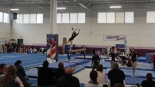 Level 8 Arena Home Meet 010724 Beam 89 [upl. by Malik353]