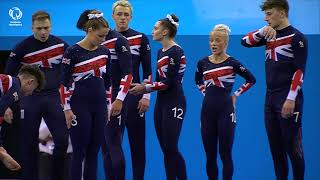 Great Britain  2024 TeamGym European silver medallists mixed team [upl. by Nare36]