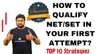 How to Qualify NETSET Exam in Your First Attempt  ugcnet tsset apset [upl. by Ilehs422]