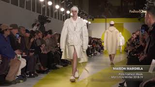 MAISON MARGIELA Paris Fashion Week Mens FallWinter 201819 [upl. by Arrais]