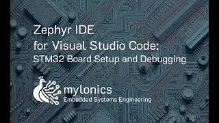 STM32 Board Setup And Debugging with Zephyr IDE for Visual Studio Code [upl. by Yor]