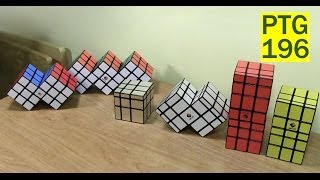 Unboxing Siamese Mirror Cubes and Triple 3x3 Cube [upl. by Blodgett]