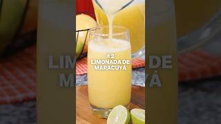 Hoy  2 Limonada de maracuyá 😏 receta recetafacil [upl. by Eldwin]