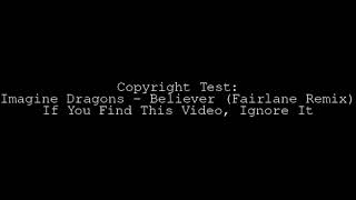 Imagine Dragons Believer Fairlane Remix [upl. by Odelinda]