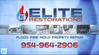 Elite Restorations  Damage Restoration  Broward FL [upl. by Anyrb]