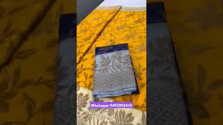 Banarsi dupion silk sarees price1250 freeship for orders whatsapp9492953414youtubesaree [upl. by Ethel964]