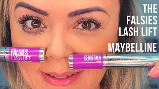 NOVAS MÁSCARAS MAYBELLINE THE FALSIES LASH LIFT [upl. by Golliner]