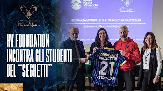 Hellas Verona Foundation e Fondazione Valsecchi incontrano gli studenti dellIstituto Seghetti [upl. by Bartosch836]