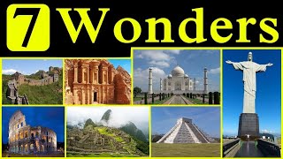 7 Wonders of the world  Seven Wonders of the word 2024 [upl. by Leribag]