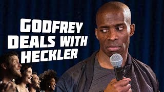 Comedian Godfery Deals With Heckler [upl. by Neveda182]