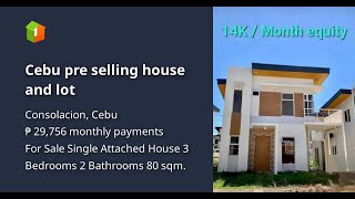 Cebu pre selling house and lot [upl. by Namilus868]