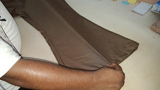 Bell Bottom Pants Stitching Very Easy Method [upl. by Housen]