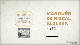 Videocata Marqués de Riscal Reserva [upl. by Yartnoed916]