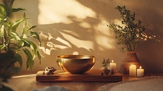 Tibetan Singing Bowl Meditation Music  Deep Healing Music to Relieve Everyday Stress Anxiety [upl. by Maidel]