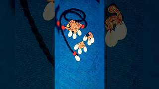 How to attach cowry shell to a jewellery without jump ring shorts cowryjewellery handmade [upl. by Etselec]