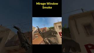 CS2 Mirage Window Smoke Tip cs2 mirage window smoke [upl. by Lilith499]