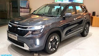 Kia Seltos HTX 2024  Updated Seltos 2024 Best Model  Interior and Exterior  Reallife Review [upl. by Eiramait498]