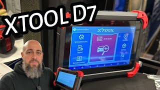 Xtool D7 obd2 bidirectional scanner review how to use the XTOOL D7 scanner [upl. by Lamson]