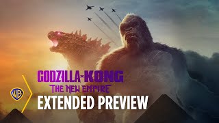 Godzilla x Kong The New Empire  Extended Preview  Warner Bros Entertainment [upl. by Hazel261]