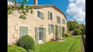 High quality property in Bastide village with pyrenees views [upl. by Garibold]