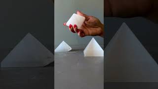 White Selenite Pyramid [upl. by Cherilyn]