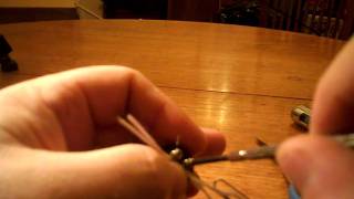 Clockworks RTA  How to make a new coil and wick assembly [upl. by Brigg]