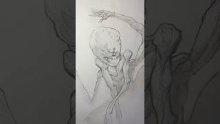 Soul Scavenger sketch demon archon drawing [upl. by Ennairej]