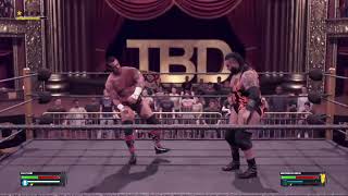 CM Punk Vs Bronson Reed WWE2K24 [upl. by Ehr]