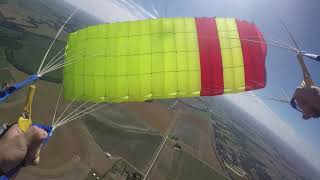 Skydive KState 12000 ft AGL 1 [upl. by Sillaw]