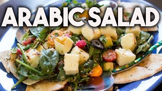 Arabic Salad  Party Perfect  Kravings [upl. by Lipfert]