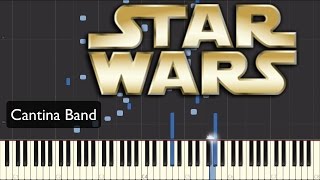 Cantina Band Piano Tutorial  Lord Vinheteiro Version [upl. by Tansy]