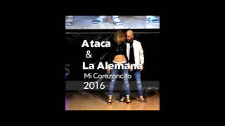 Ataca y La Alemana  Mi corazoncito romeosantos bachata atacaylaalemana bachatadance latino [upl. by Aihsekel449]