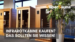 Infrarotkabine kaufen und preise SuperSauna® [upl. by Nnyleak]