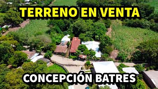 SE VENDE AMPLIO TERRENO en CONCEPCION BATRES Usulutan El Salvador [upl. by Atteloc]