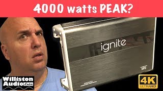 4000 watts for 75 Ignite Audio R16001D Amp Dyno Test 4K [upl. by Surat]