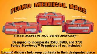 Plano Trauma Bag  Oxygen Bag  Pediatric Bag [upl. by Nerahs839]