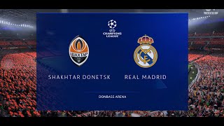 SHAKHTAR DONETSK vs REAL MADRID Day3 UEFA Champions League [upl. by Ulrika]