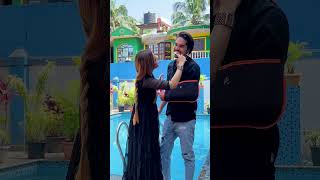 sanayaandsameer sameerabbasi500 trending delhi foryou viralvideo romantic minivlog india [upl. by Yrdnal]