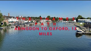 Abingdon to Oxford The Thames Path [upl. by Keviv]