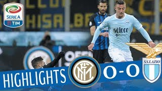 Inter  Lazio 00  Highlights  Giornata 19  Serie A TIM 201718 [upl. by Kashden]