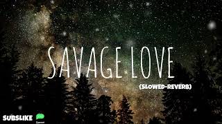 SAVAGE LOVE SlowedReverb [upl. by Ahsei720]