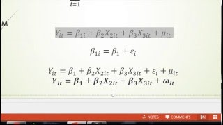 Difference between fixed effect and random effect models in panel regression [upl. by Sybille964]