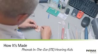 How its made Phonak In The Ear hearing aid [upl. by Defant]