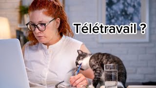 POURQUOI LE TÉLÉTRAVAIL  TELEWORKING [upl. by Hurlee]