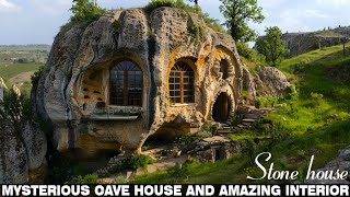 Mysterious Cave House Hidden in the Hills Top Cave House Ideas [upl. by Bogey]