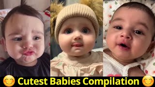 Cutest Baby Viral Video Compilation  Cute Baby Videos is Melting your Heart  5Minute Funny Fails [upl. by Imoan]