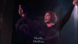 INXS  Mystify Wembley Stadium Live 1991 English Spanish Lyrics Subtitulado Español Inglés HQ [upl. by Anilah]