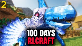 100 Days RLCRAFT Part 2  I Need Help [upl. by Lewak820]